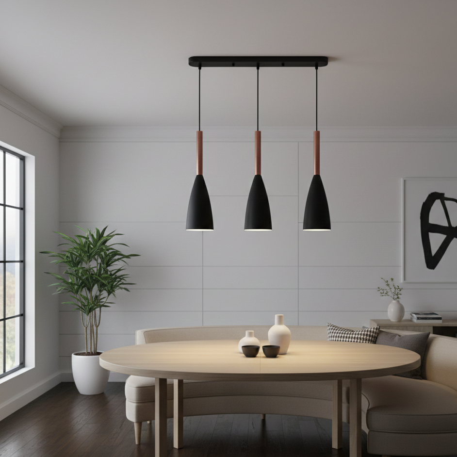 Trio Nordic — Suspension design moderne