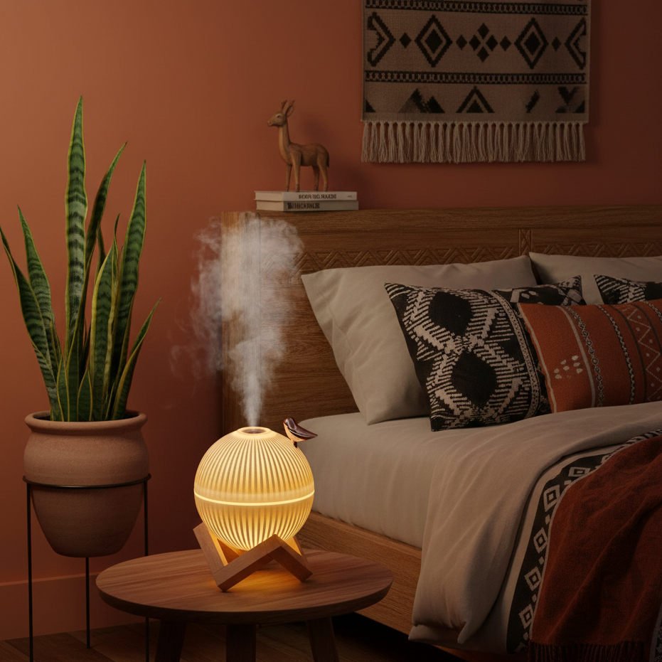 Zen Sphere — Humidificateur & diffuseur d’arômes