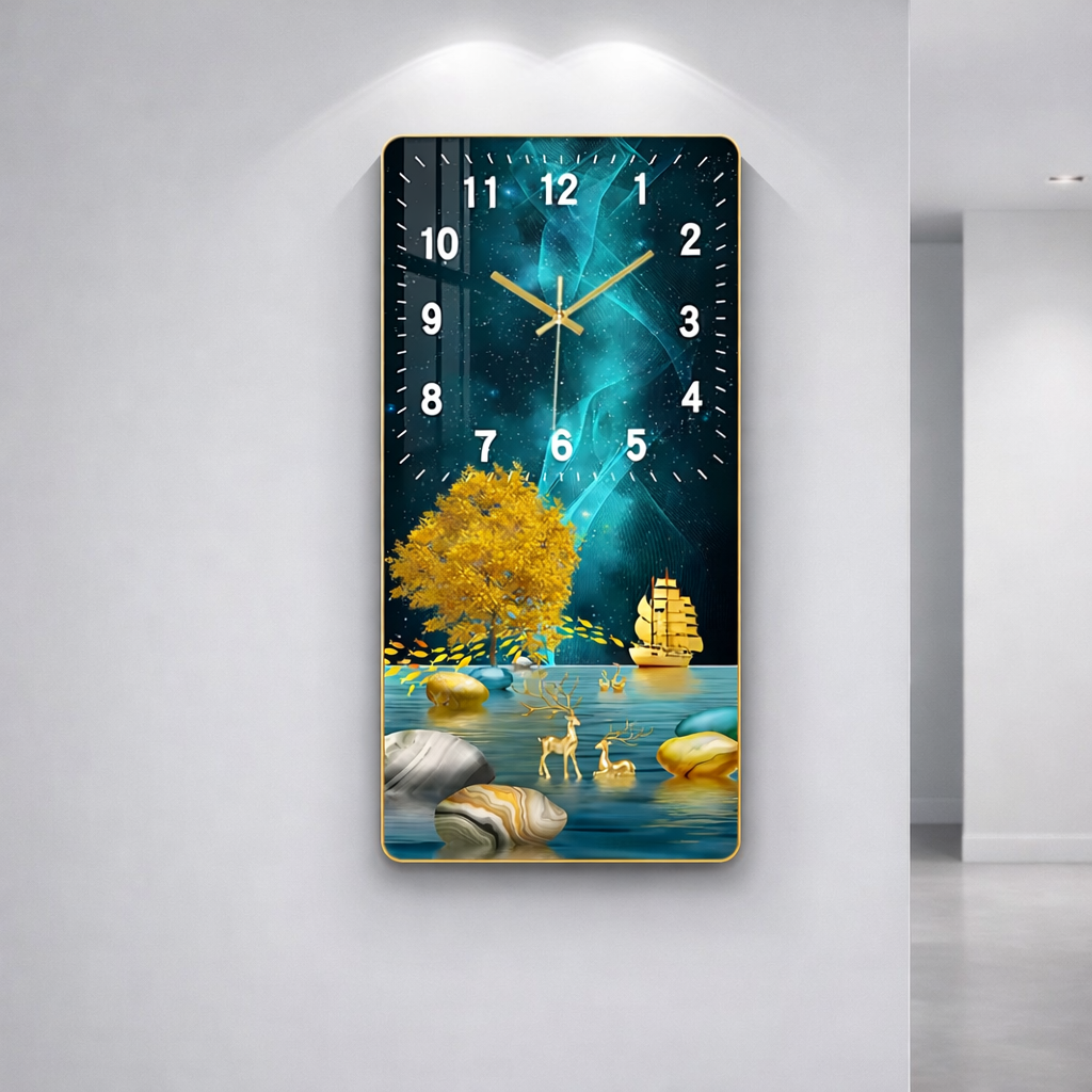 LUMINA — Horloge murale design artistique