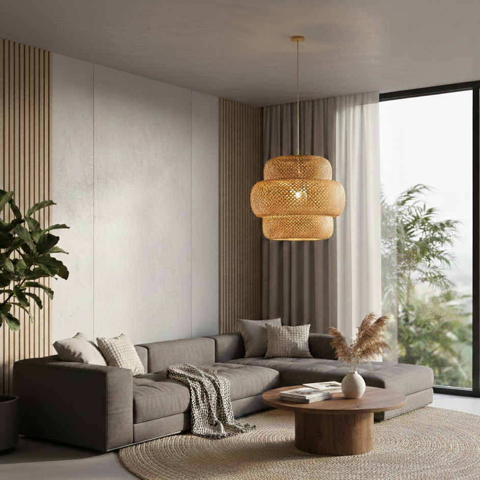 Zenith Bamboo — Suspension artisanale design