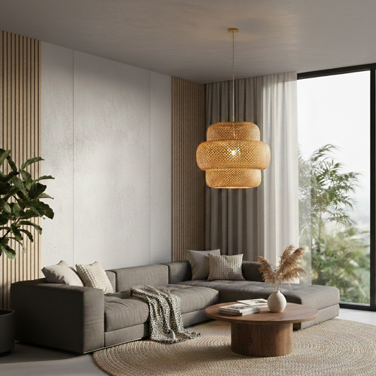 Zenith Bamboo — Suspension artisanale design