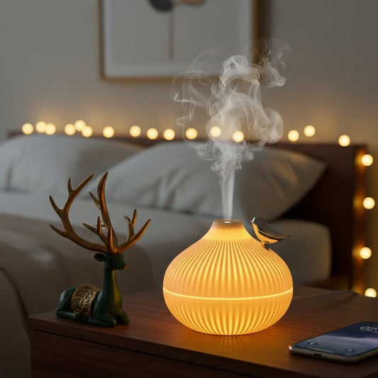 Oasis Glow — Humidificateur & diffuseur d’arômes