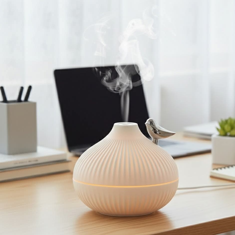 Oasis Glow — Humidificateur & diffuseur d’arômes