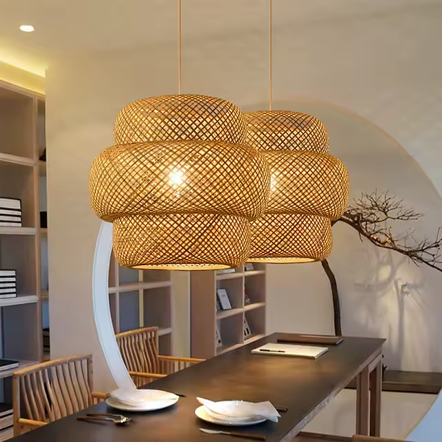 Zenith Bamboo — Suspension artisanale design